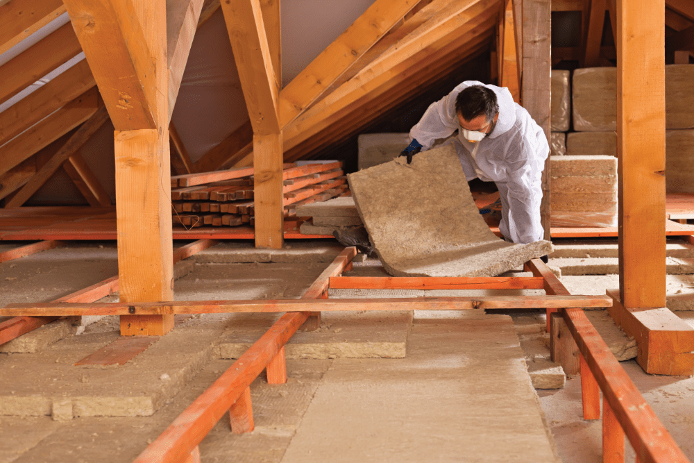 loft insulation job